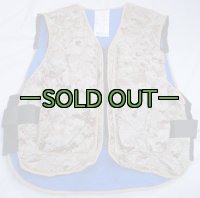 クーリングベスト　デザートMARPAT　ポリマー内蔵　蓄冷材付