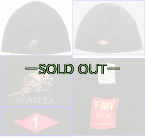 画像1: フリースキャップ　SEABEES