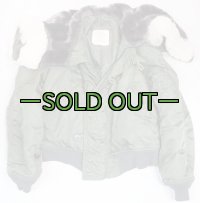 N-2Bフライト パーカー　L　中古良品　80年代