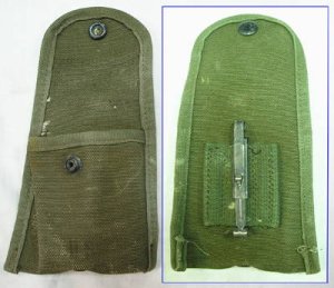 画像1: M56 コンパスポーチ　コットン　60年代