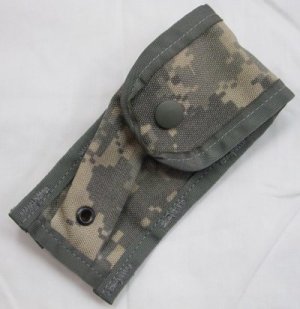 画像1: MOLLE 9mmポーチ　ACU