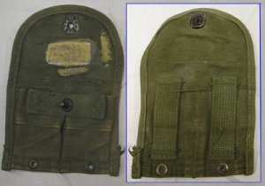 画像1: M1カービンポーチ　15連コットン