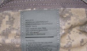 画像2: MOLLE  ウエストポーチ　ACU