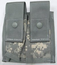 MOLLE 40mm ダブルポーチ　PYROTECHNIC　ACU