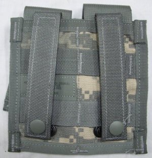 画像2: MOLLE 40mm ダブルポーチ　PYROTECHNIC　ACU