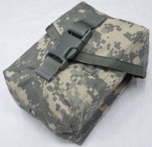 画像1: MOLLE  100連ポーチ　ACU