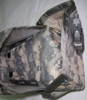画像2: MOLLE  100連ポーチ　ACU