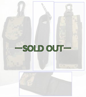 画像1: フック付ナイロンポーチ01　MARPAT