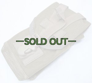 画像1: MOLLE 1QT水筒ポーチ　コヨーテ　底メッシュ　FSBE