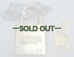 画像2: 軍用パドロック　US刻印　AMERICAN LOCK