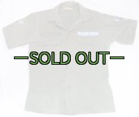 ユーティリティ シャツ　コットン　中古良品　沖縄メイド　ライカム