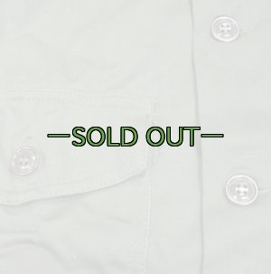 画像2: ユーティリティ シャツ　コットン　Sサイズ　PX品　未使用　60年代