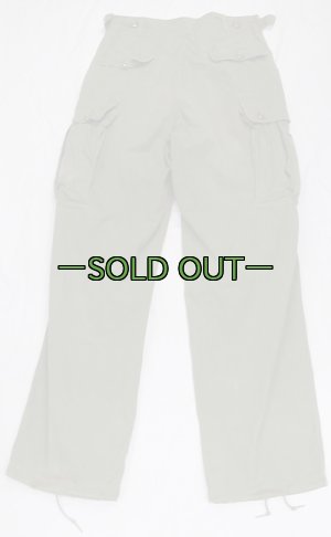 画像2: ファティーグパンツ　S-レギュラー　中古良品　63年　ノンリップ