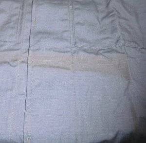 画像13: コーストガード上着　右胸ロゴなし　シミあり未使用