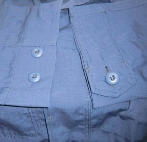 画像9: コーストガード上着　右胸ロゴなし　シミあり未使用