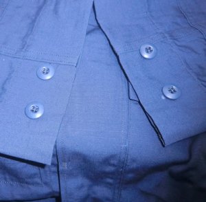 画像8: コーストガード上着　右胸ロゴなし　シミあり未使用