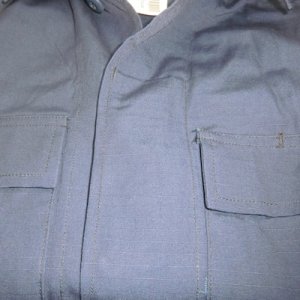 画像5: コーストガード上着　右胸ロゴなし　シミあり未使用