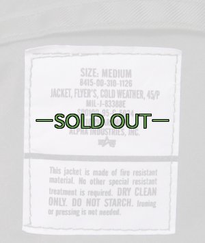 画像4:  CWU-45/P フライトジャケット　90年代　M　極上品