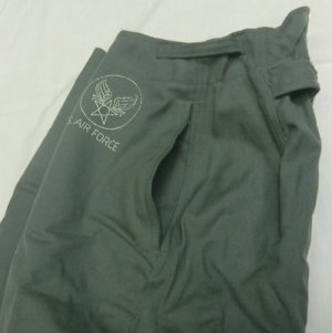 画像11: E-1Bフライトパンツ　ライナー　W32　極上　50年代　AFマーク