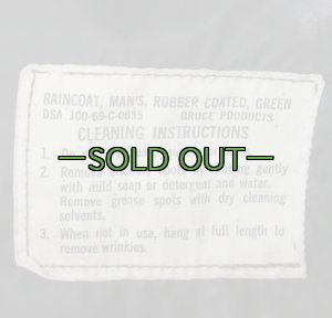 画像5: 軍用レインコート　ARMY　薄手　60年代