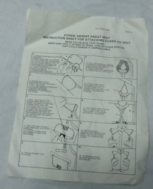 画像11: 6Cボディアーマーカバー　80年代　M1アーマー用