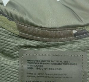 画像4: アーマーパーツ　マルチカム　エリ　ノド　IOTV