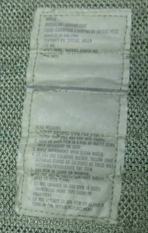 画像6: コンバットメディックベスト　ウッドランド　2005年頃