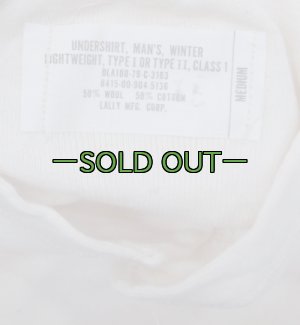 画像4: ホワイト　アンダーシャツ　ヘンリーネック　70〜80年代