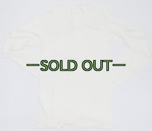 画像8: ホワイト　アンダーシャツ　ヘンリーネック　70〜80年代