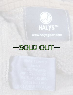 画像4: ポーラテックジャケット　L3　HALYS　コヨーテ系