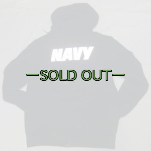 画像4: NAVY　スウェットパーカー　ジップアップ　リフレクター　PT