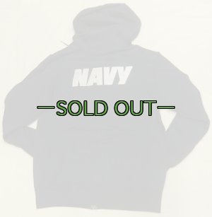 画像3: NAVY　スウェットパーカー　ジップアップ　リフレクター　PT