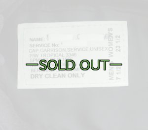 画像5: ギャリソンキャップ　NAVY　黒　NAVY　E-6階級バッチ付