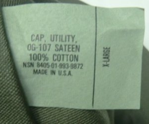 画像5: ODキャップ　コットン　MC用　PX品　ラベル違い