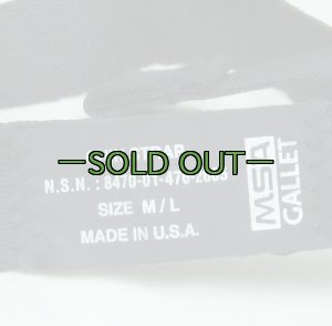 画像4: 4点チンストラップ　黒　MSA GALLET　交換用