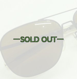 画像12: パイロット サングラス　マットブラック　ランドルフ　90年代　レーザープロテクト