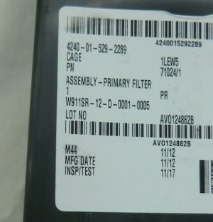 画像3: ガスマスク キャニスター　フィルター　M50用　未開封02