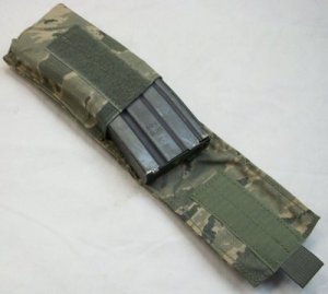 画像2: シングルM4シングルマグポーチ　ABU
