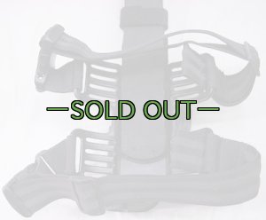 画像3: アンクルマイク　レッグホルスター　黒　右　ベレッタ