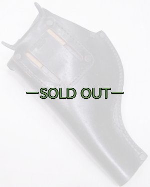 画像4: レザーホルスター　38口径リボルバー　右　黒　ワイヤーフック