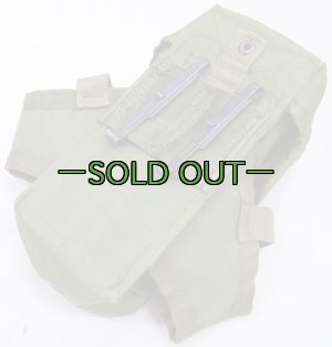 画像2: M16　30連マガジンポーチ　3本用　OD　中フタ付　70年代