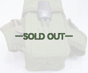 画像4: M16　30連マガジンポーチ　3本用　OD　中フタ付　70年代