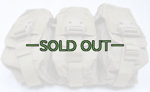 画像3: EAGLE　AK/M4　トリプル　3マグポーチ　薄手　カーキ