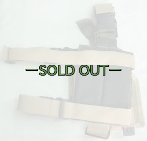 画像3: タクティカルティラー　レッグホルスター＆ポーチ　デザート系