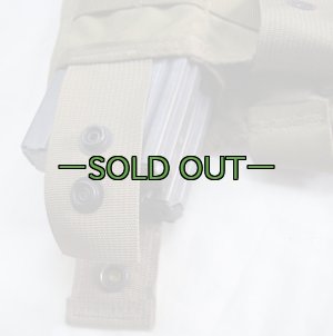 画像6: EAGLE　3連　M4ダブルマグポーチ　薄手　カーキ V2