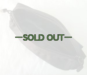 画像7: BHI横長ポーチ　ジッパー付　黒