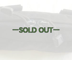 画像2: BHI横長ポーチ　ジッパー付　黒