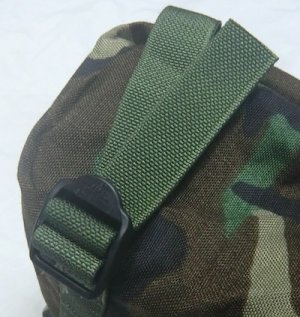 画像8: MOLLE ラジオポーチ　メインパック用　ウッドランド