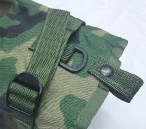 画像6: MOLLE ラジオポーチ　メインパック用　ウッドランド