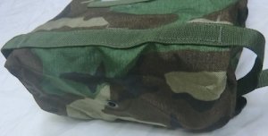 画像5: MOLLE ラジオポーチ　メインパック用　ウッドランド